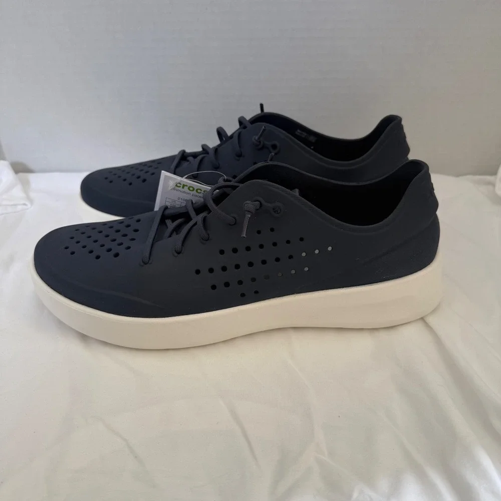Crocs LiteRide 360 Pacer Sneakers Mens Size 13 Navy Blue Inmotion Pacer M 210831